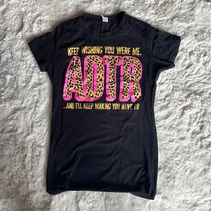 A Day to Remember ADTR leopard print band shirt M